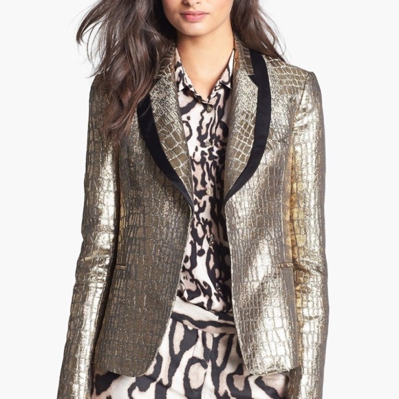 NEW DIANE VON FURSTENBERG JACKET SIZE 4. NWOT - Picture 1 of 15